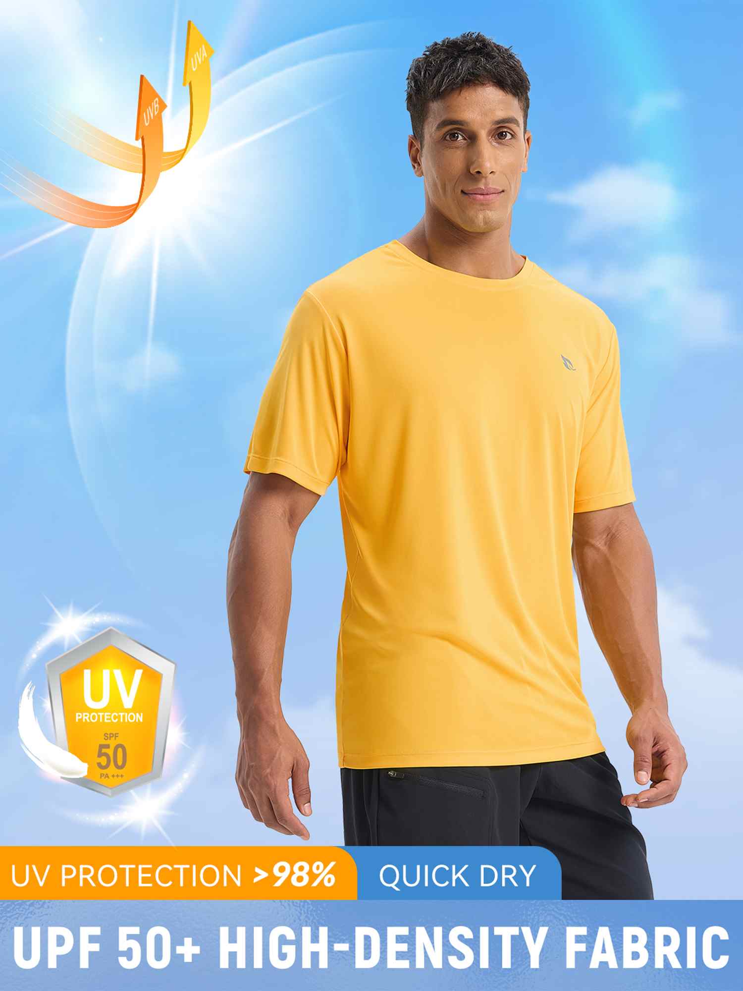 Men's Outdoor Short Sleeve Crew Neck T-Shirt - Image 11