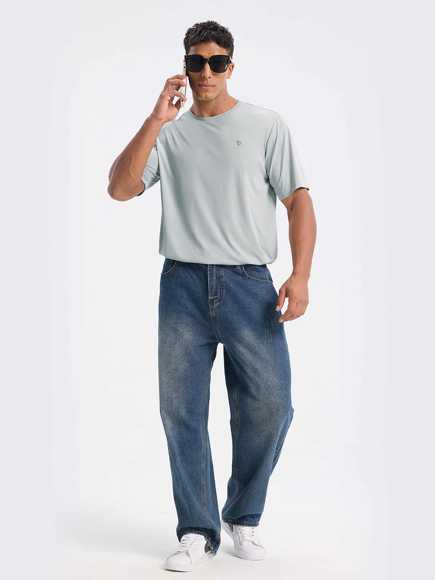 Men's Outdoor Short Sleeve Crew Neck T-Shirt - Image 18