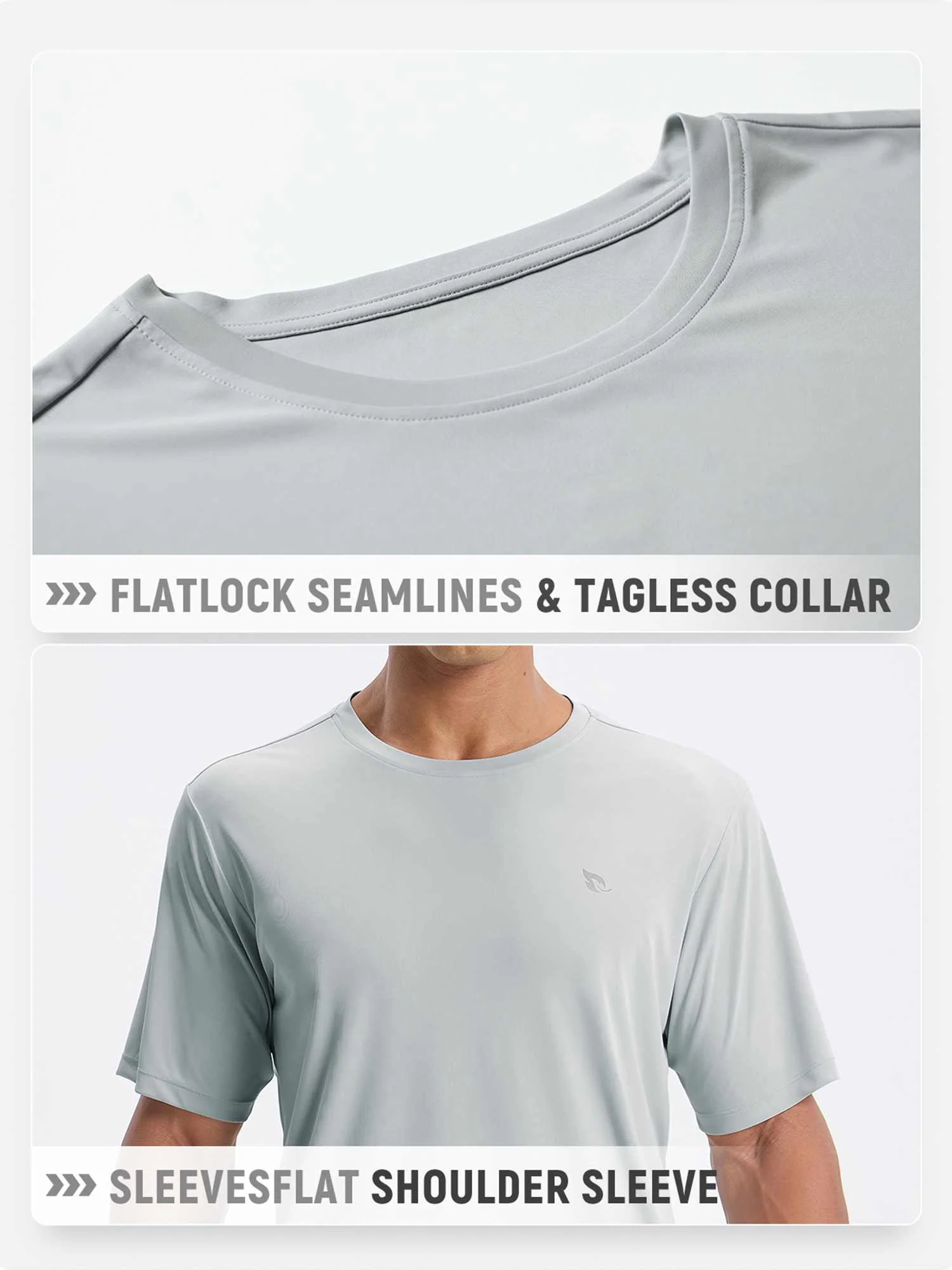 Men's Outdoor Short Sleeve Crew Neck T-Shirt - Image 19