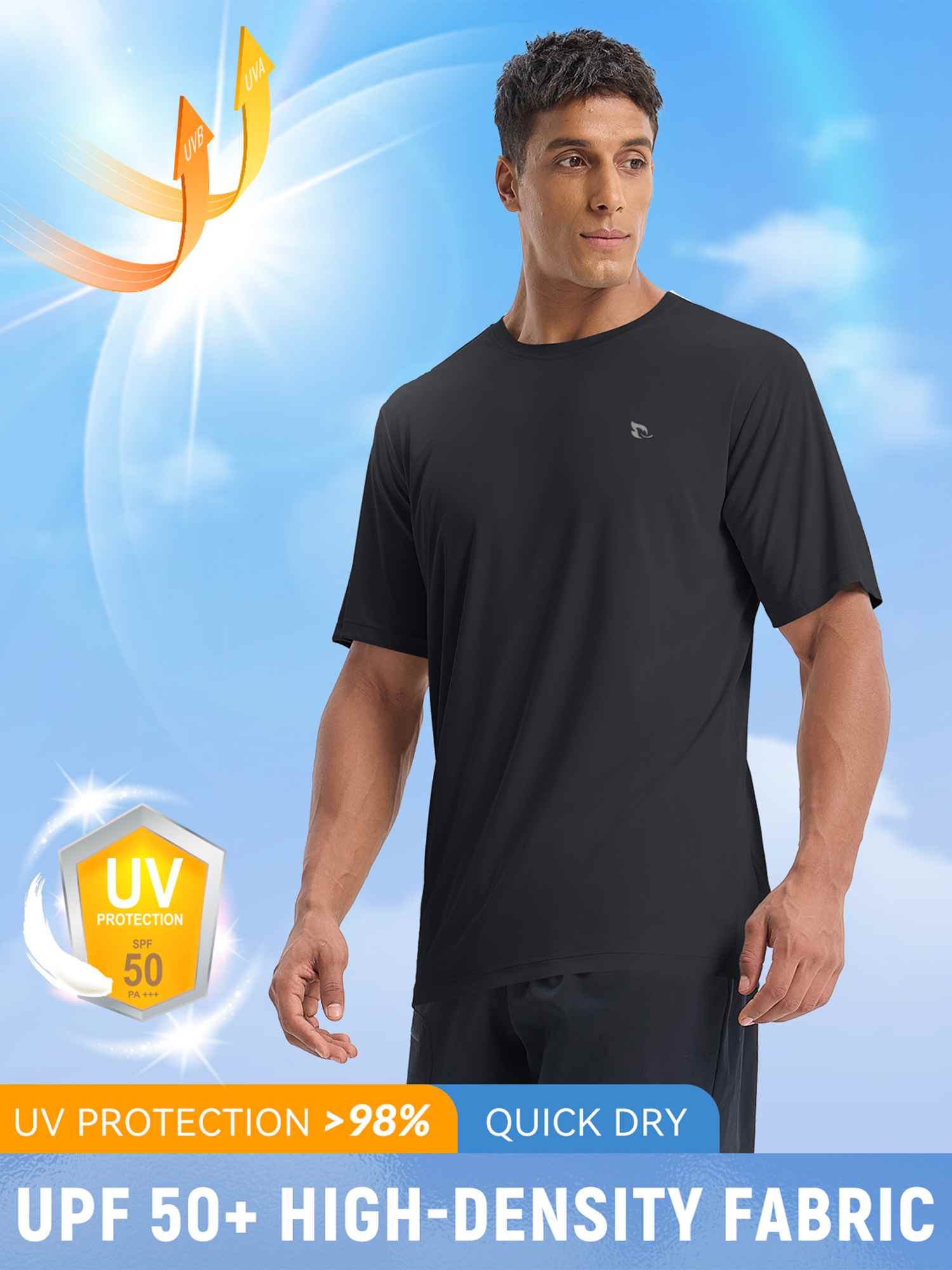 Men's Outdoor Short Sleeve Crew Neck T-Shirt - Image 22