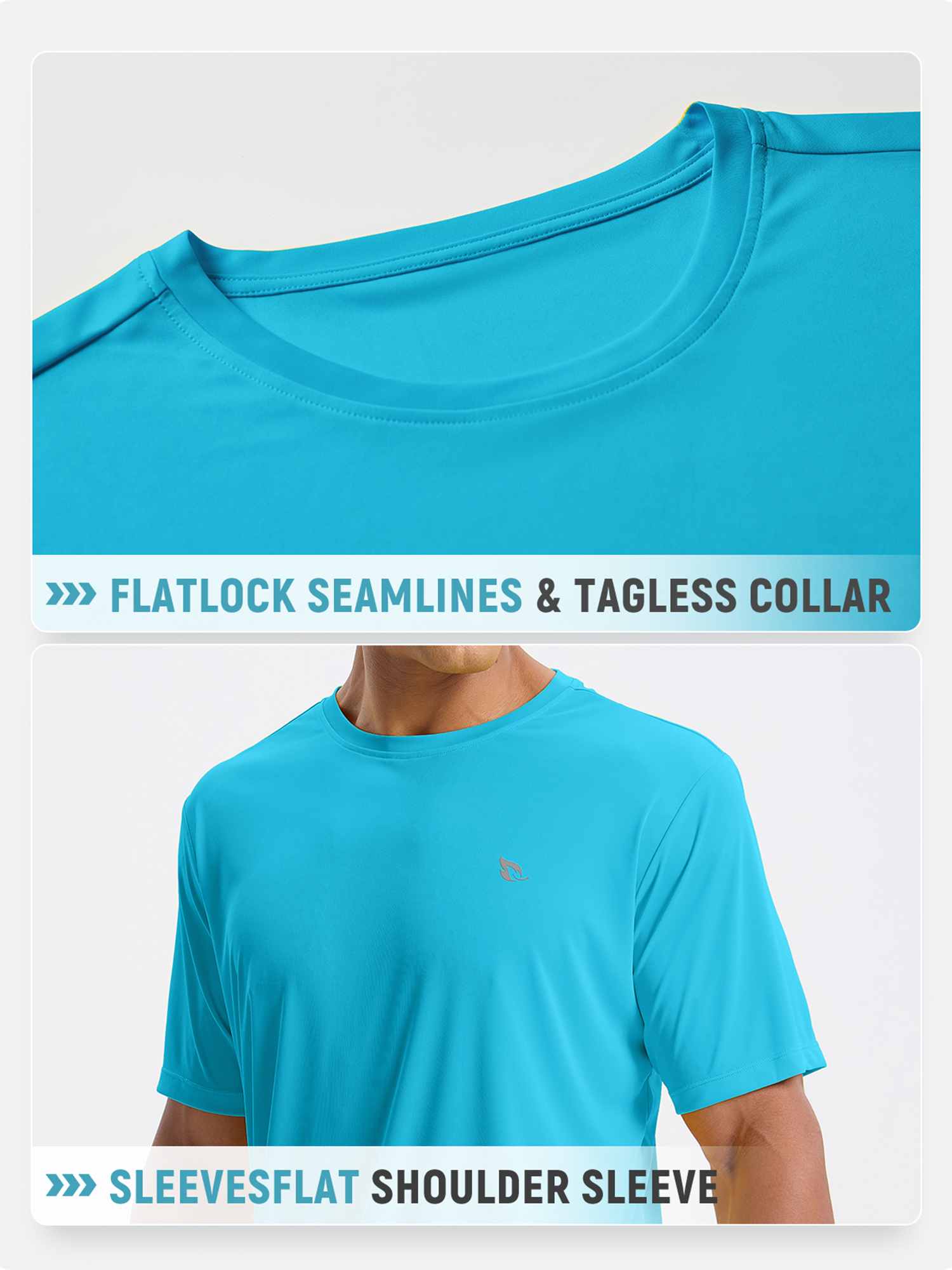 Men's Outdoor Short Sleeve Crew Neck T-Shirt - Image 4