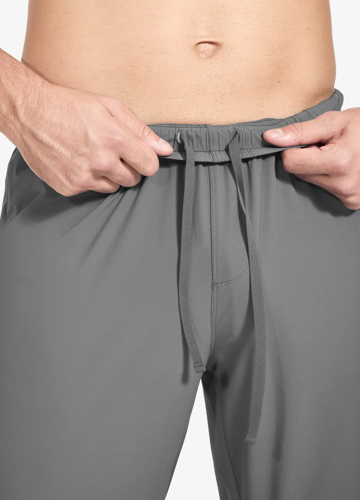 Men's Elastic-Waist Tapered Running Pants - Image 28