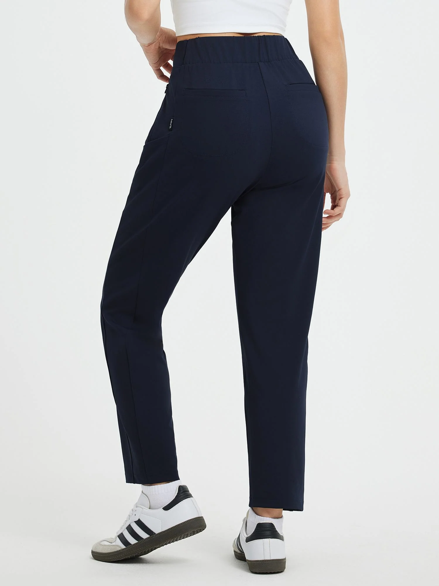 Yoga High Waisted Tapered Pants - Image 20