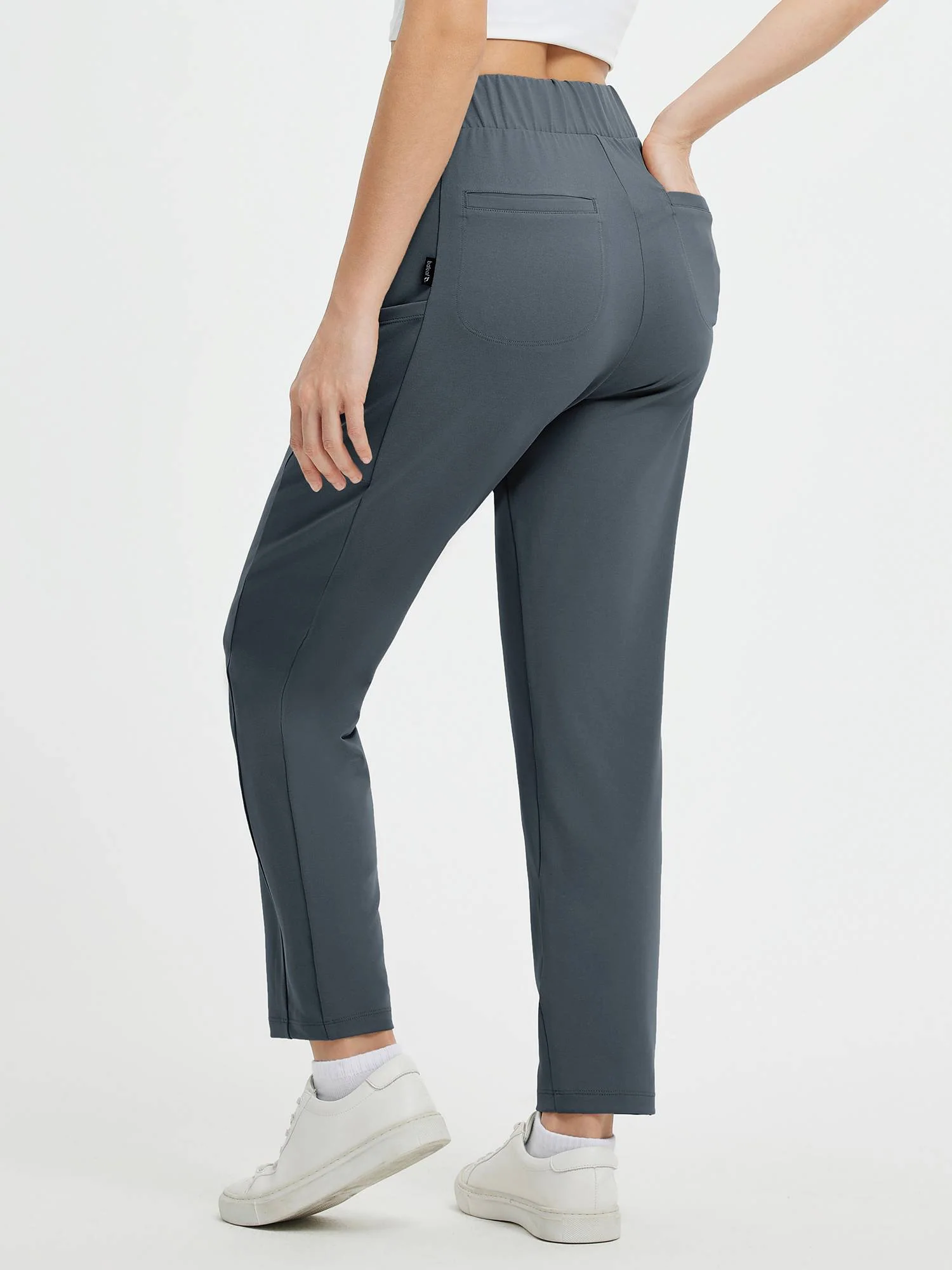 Yoga High Waisted Tapered Pants - Image 9