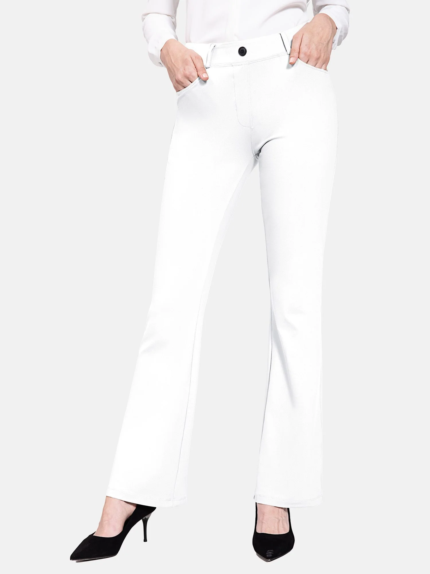 Yoga Micro Work Flared Pants - Image 26