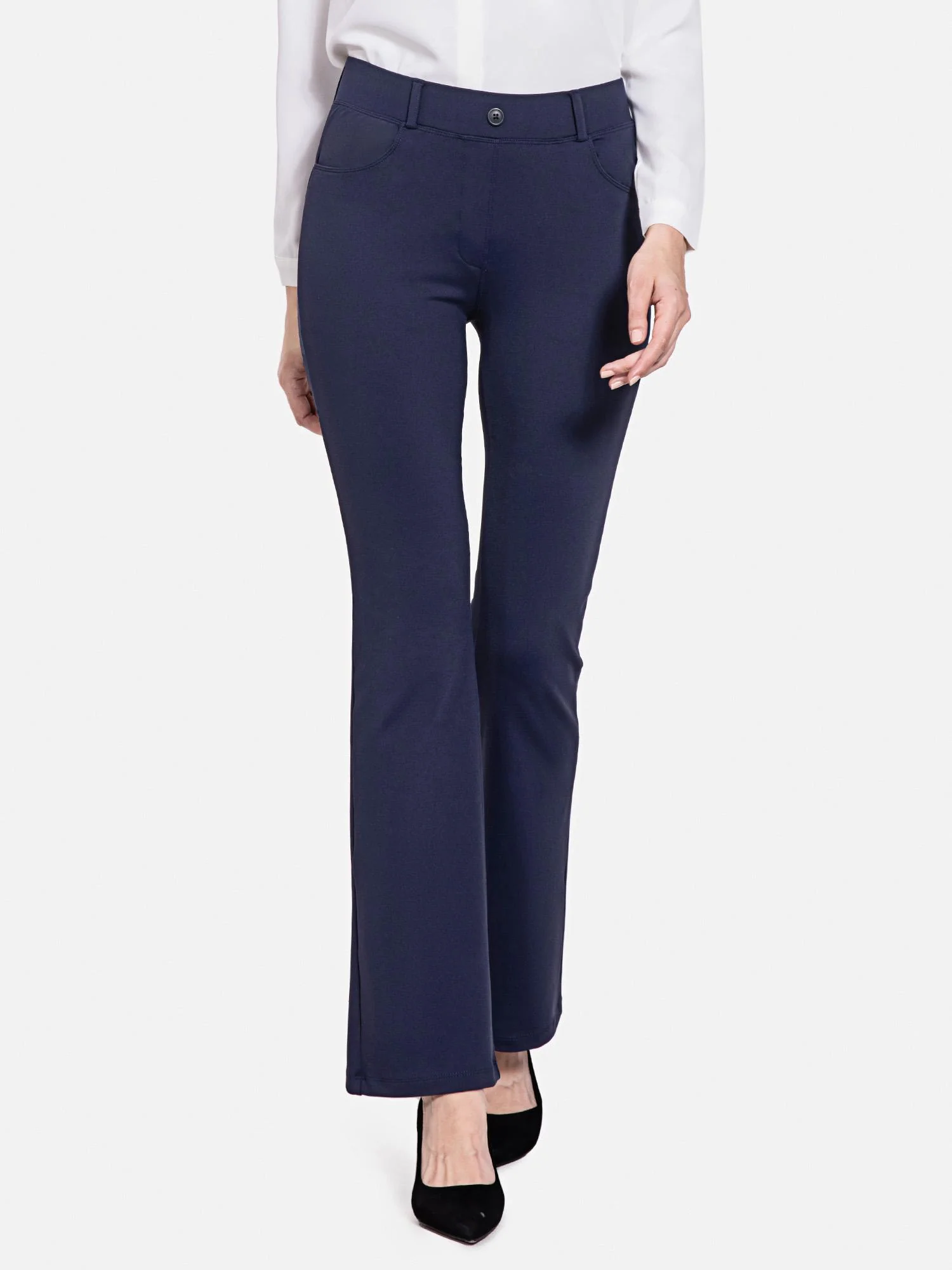 Yoga Micro Work Flared Pants - Image 3