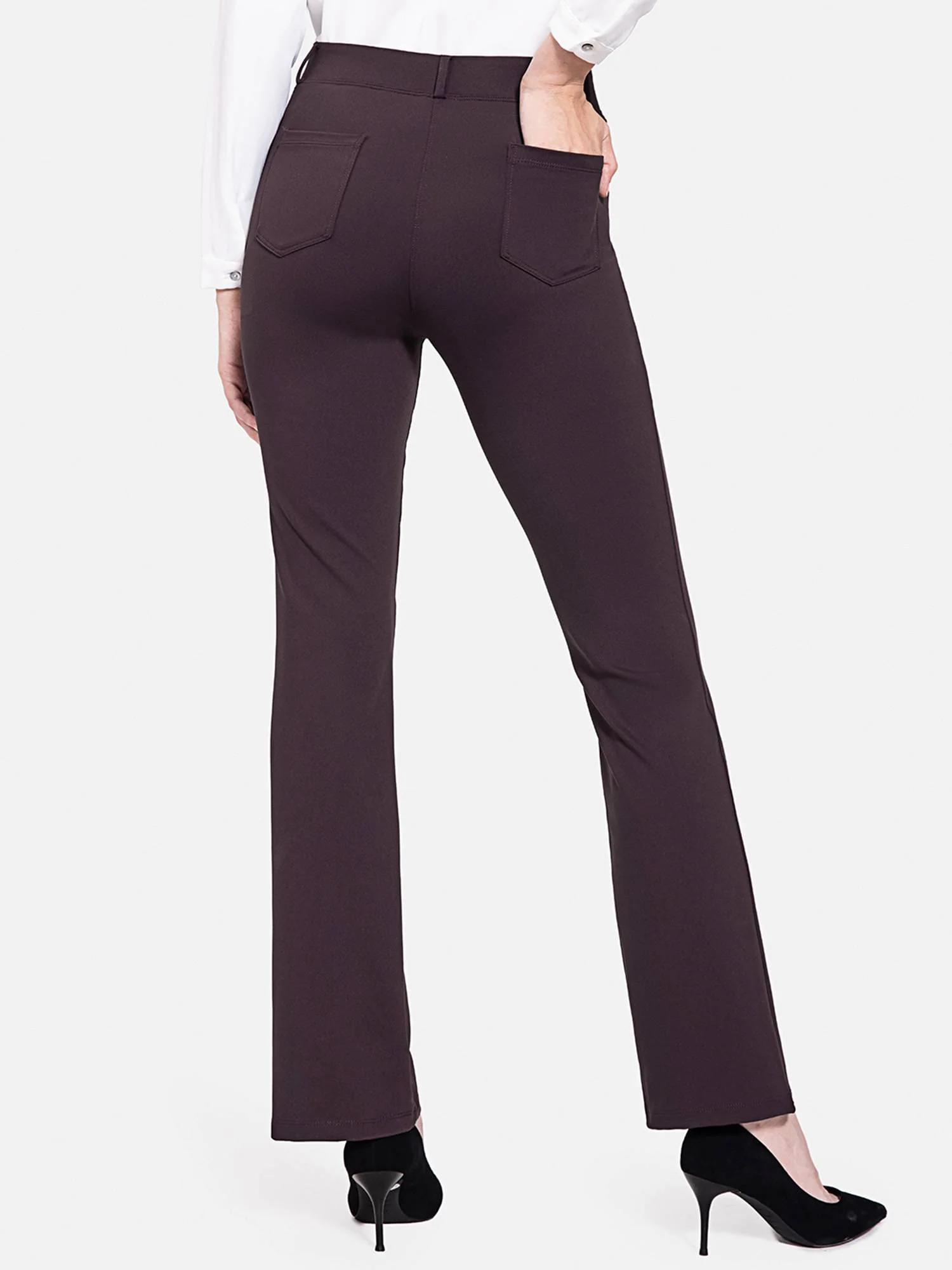 Yoga Micro Work Flared Pants - Image 9